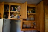 4 cupboards of misc cooking items