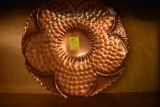 Solid Copper serving platter