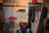 Closest contents of clothes and other misc