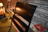 Full Size wooden bed Frame with tall head board and short foot board