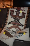 Native American Tapestry and two pillows