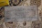 Box piece from the American Cyanamid Company Explosives department of Rockefeller Plaza of NY NY