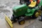 John Deere 240 Lawn Tractor with snow Blade