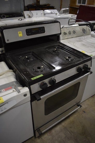 GE LP Gas Stove with 4 range Stove Top