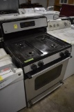 GE LP Gas Stove with 4 range Stove Top