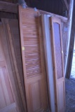 Group of 8 Bifold doors