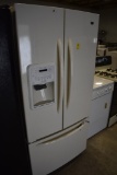 Maytag Listed Household Refrigerator with Bi-Fold Doors and Pull Out Freezer Drawer