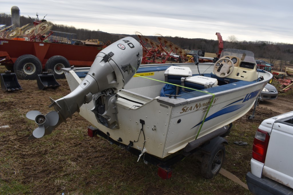 1999 Lowe Sea Nymph V Series 148SC with Lowe | Proxibid 1999 Lowe Sea Nymph V Series 148SC with Lowe | Proxibid