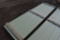 25 10' Sections of Light Green Corrugated Metal Paneling