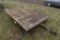 8' Flat Deck Trailer