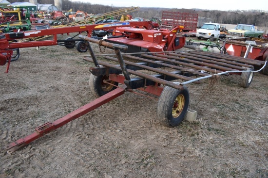 Curt's Welding Heavy 10 Bale Round Bale Wagon