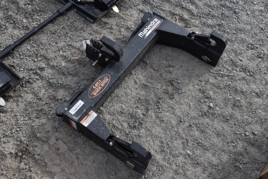Mahindra CAT 1 3 Point Quick Hitch