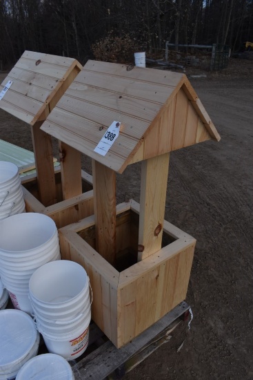 Wooden Wishing Well