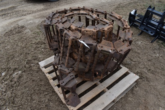 Pair of 12" McLaren Skid Steer Tracks
