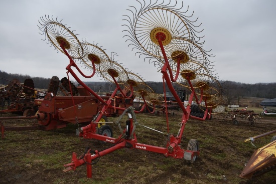 Tonutti RCS12 12 Star Wheel Rake