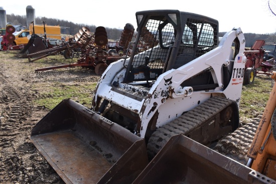 Bobcat T190 Turbo Skid Steer with Tracks