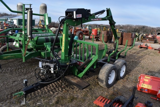 Wallenstein Timber Talon Log Grapple Trailer