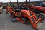 Kubota BX24 Tractor Loader Backhoe Mower