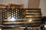 Wooden American Flag