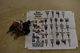 24 Piece Heavy Equipment Key Set
