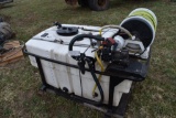 180 Gallon Sprayer Tank with Hose Reel