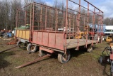 16' Metal Hay Wagon