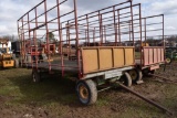 16' Metal Hay Wagon