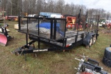 2002 Howe 16' Landscape Trailer