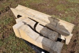 Large Stone Fire Place Mantle