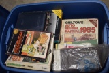 Tote of Automotive Manuals