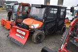 Kubota RTV X1140 UTV with Snow Plow