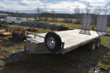 2015 Keystone 18' Deck Over Aluminum Trailer
