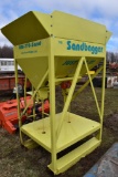 The Sandbagger Dual Sandbag Sand Hopper Dispensor