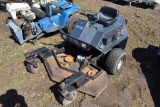 White Turf Boss Zero Turn Mower
