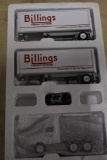 Winross Billings Freight Systems Double Trailer Truck