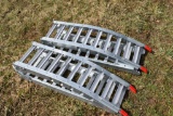 Pair of 6' Folding Aluminum Ramps