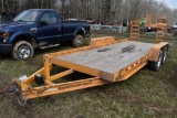 2015 Cross Country 18' Equipment Trailer