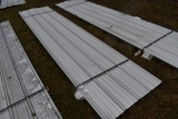 30 Pieces of 14' Galvalume Corrugated Metal Paneling