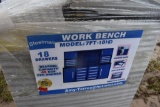 Steelman 7' 18 Drawer 2 Tier Work Bench