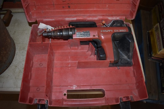 Hilti DX350 Powder Actuated Fastener Driver in Case