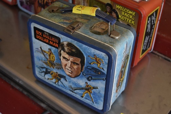 The Six Million Dollar Man Metal Lunch Box