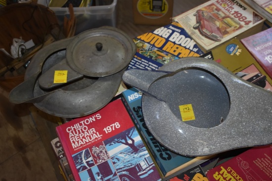 2 Vintage Bed Pans