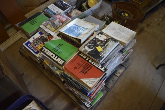 Pallet of Car Repair Manuals