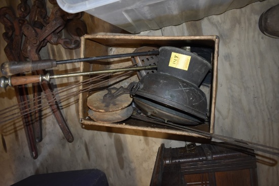 Dr Pepper Crate of Vintage Items