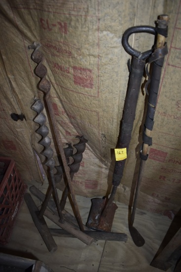 4 Hand Drills, Ladle, Golf Club