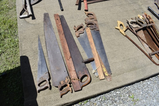6 Vintage Hand Saws