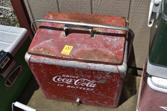 Coca-Cola Metal Drink Cooler