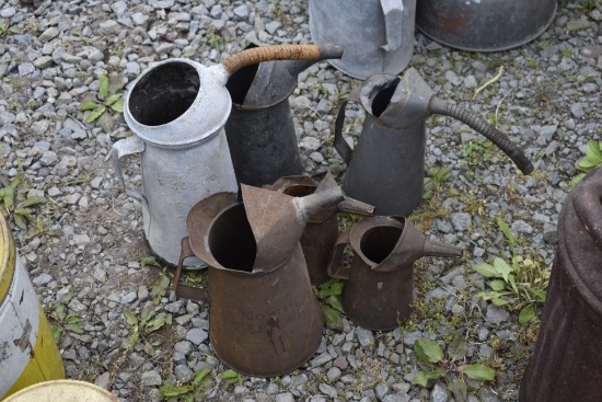 Group of Cans with Spouts