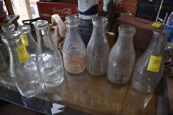 6 Milk Bottles