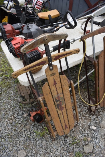 Vintage Flexible Flyer Runner Sled
